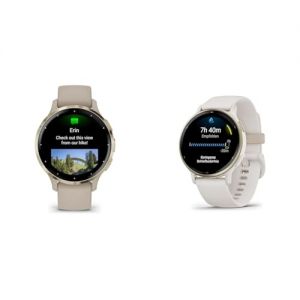 Garmin Venu 3S ? GPS-Fitness-Smartwatch mit Bluetooth Telefonie und Sprachassistenz & Vivoactive 5 AMOLED GPS Smartwatch mit Fitness- und Gesundheistfunktion