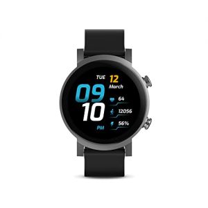 Ticwatch E3 Smartwatch für Herren Wear OS von Google mit Qualcomm Snapdragon Wear 4100+ Dual-System-Plattform Google Pay GPS Herzfrequenzüberwachung Stressmanagement iOS und Android kompatibel