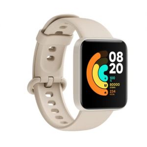 Xiaomi Redmi Watch Lite 2 Smartwatch (1 55 TFTLCD-Touchscreen; Messung/Überwachung Herzfrequenz & Schlafzyklus; GPS; Luftdruck- & Höhenmesser; 17 Sportmodi; 5 ATM; 10 Tage Batterielaufzeit) Ivory (Beige)
