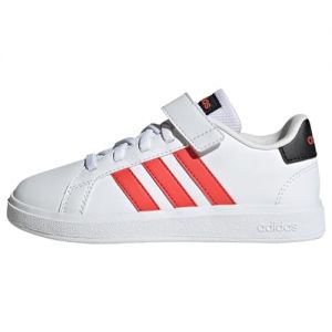 adidas Grand Court Elastic Lace and Top Strap Shoes Schuhe-Hoch