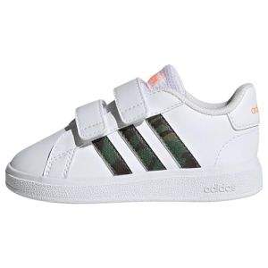 adidas Jungen Unisex Kinder Grand Court Lifestyle Hook and Loop Shoes Sneakers