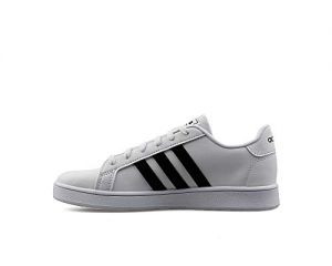 Adidas Unisex Kinder Sneaker Grand Court K Cloud White Core Black 31.5 EU