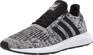 adidas Originals Mens Swift Run Running Shoes Color White/Black