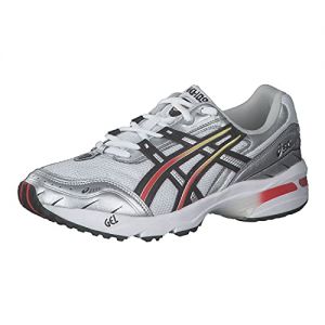 Asics Gel-1090 Unisex Sneaker Farbe: Weiß/Silber/Schwarz (100); Größe: EUR 46.5 | US 12 | UK 11