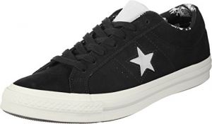 Converse One Star OX Schuhe Black/Mouse/Egret