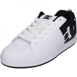 DC Shoes Court Graffik Skateschuh White Black Black
