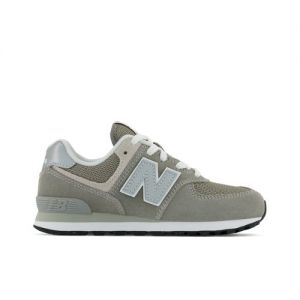 New Balance Kinder 574 Core in Grau/Weiß