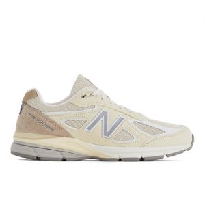 New Balance Unisex Made in USA 990v4 in Grau/Weiß