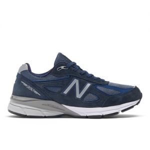 New Balance Unisex Made in USA 990v4 in Blau/Grau