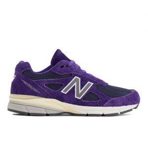 New Balance Unisex Made in USA 990v4 in Violett/Grau