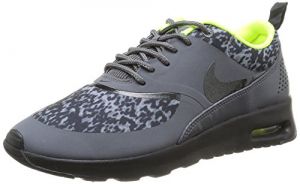 Nike Air Max Thea Print 599408-006 Damen Laufschuhe Training Grau (Dark Grey/Black-Volt) 39
