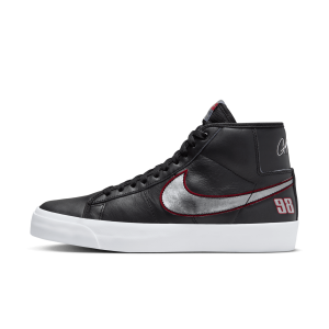 Nike SB Zoom Blazer Mid Pro GT Skateboardschuh - Schwarz