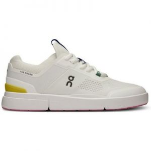 ON RUNNING ON THE ROGER Spin 1 Undyed-White - Undyed-White/Yellow, 10,5 Sneaker