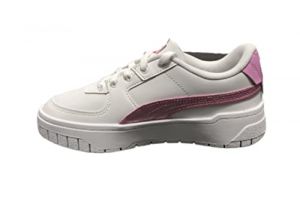 Scarpe Puma sneaker Cali Dream Shiny Pack in pelle white/ liliac ZS23PU04 393357_03 37