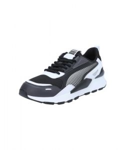 PUMA Erwachsene RS 3.0 Essentials Sneakers 42Black White Dark Coal Gray