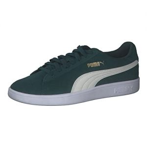 PUMA Unisex Sneaker Smash v2 364989 Varsity Green-Vaporous Gray-Team Gold 42