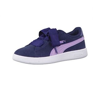 PUMA Mädchen Smash v2 Ribbon AC PS Sneaker