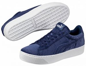 Puma Vikky Platform VR blau Sneaker Damen Größe 37 ?