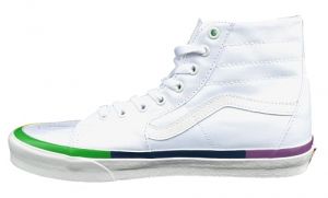 Vans Sneakers Sk8-Hi Tapered Weiß Rainbow Foxing (Weiß