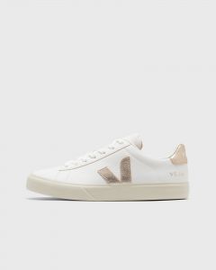 Veja CAMPO CF LEATH women Lowtop gold|white in Größe:37